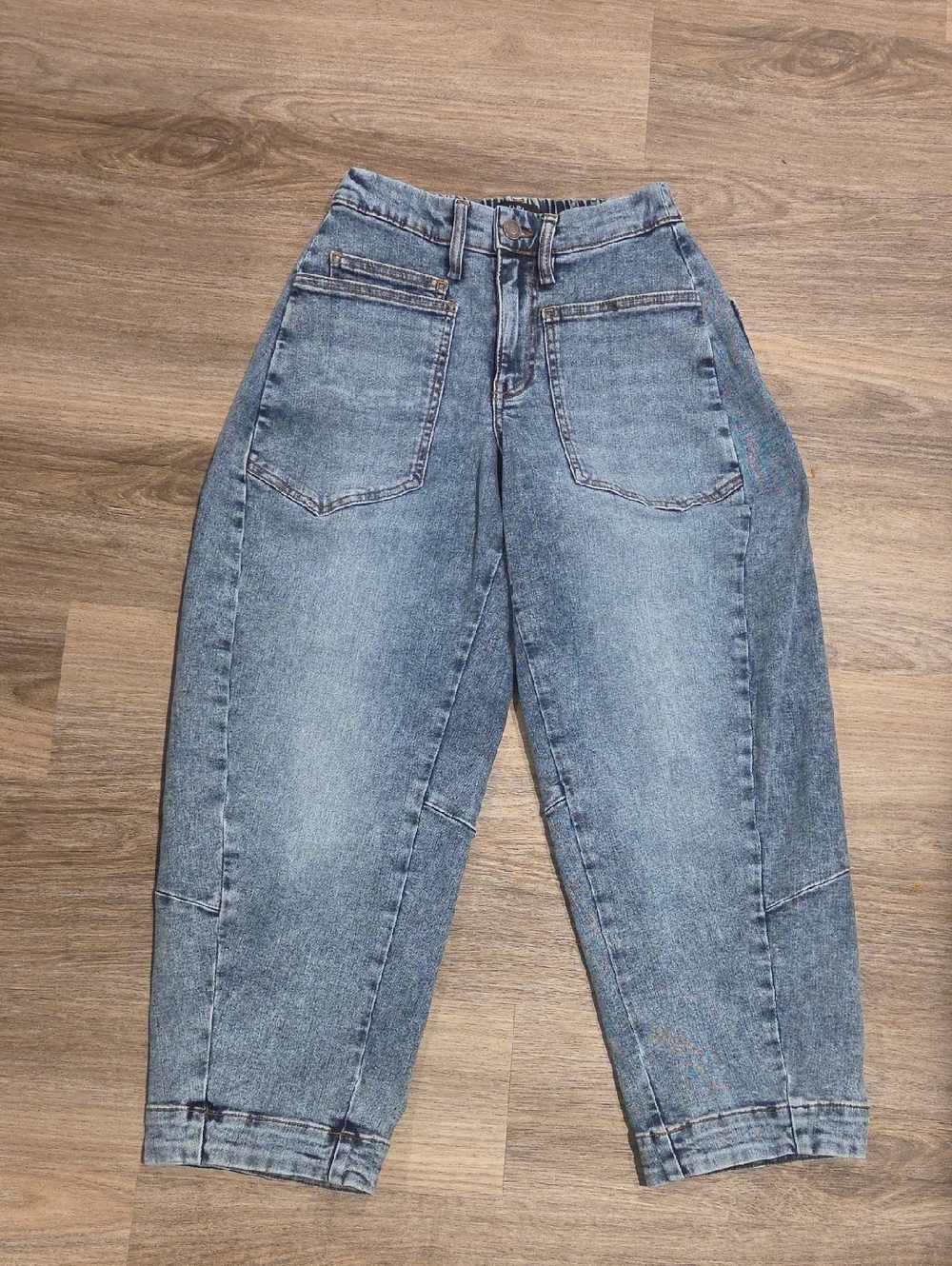 Ruti Slouchy Jeans in Vintage Wash Size 2 Petite